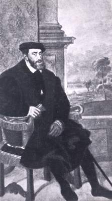 Карл V.  Портрет Тициана.  1548 г.
